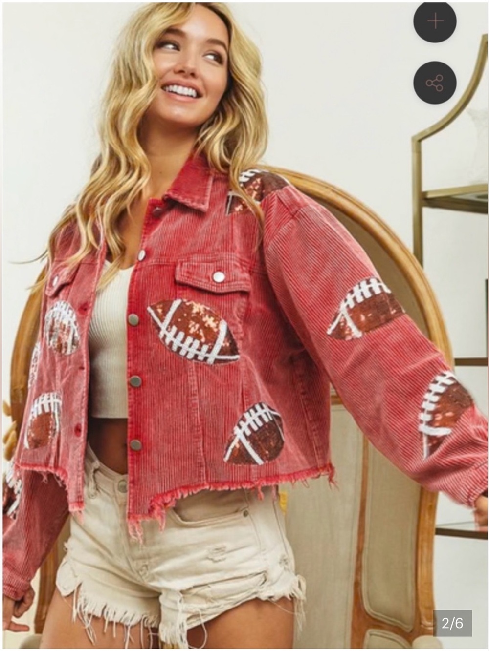 LIVE LOVE GAMEDAY- XL-  pink/salmon